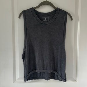 Free People Movement Love Tank in Faded Gray